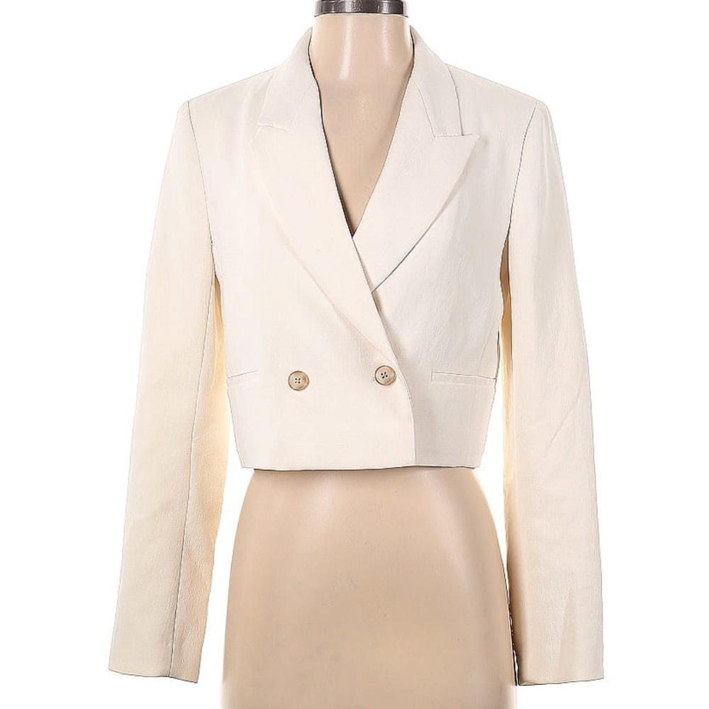 Wilfred destiny waist cropped blazer size 0